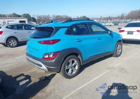 2022 Hyundai Kona Sel z USA, uszkodzony, nr VIN KM8K62ABXNU754537